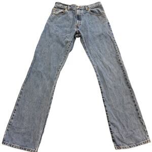 Levis Jeans Mens 33x34 Blue 517 Boot Cut Denim Pant Y2K Work Western cOWBOY